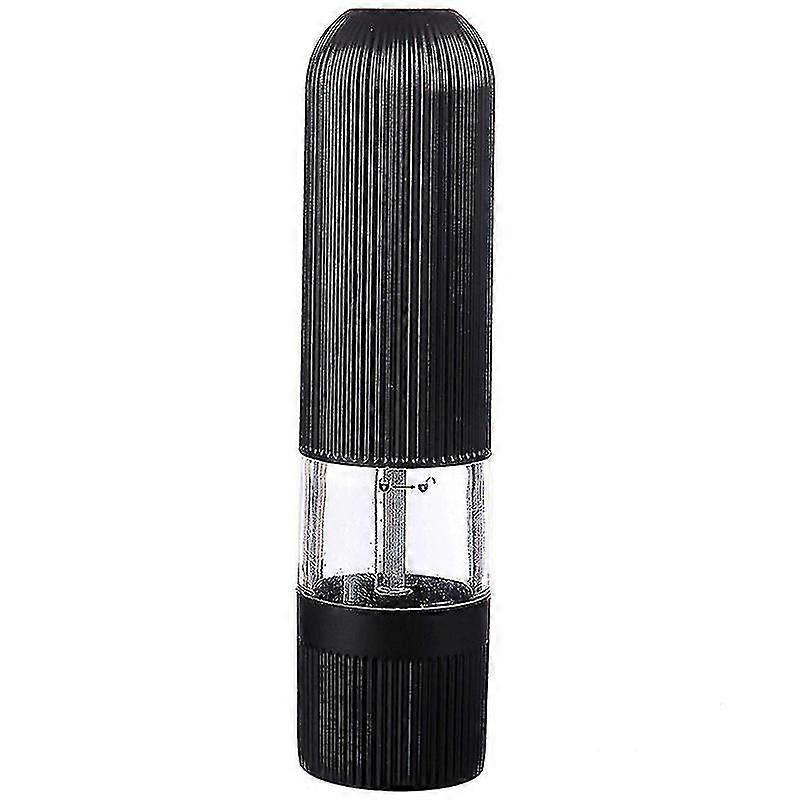 Kitchen Electric Pepper Grinder Battery Powered Salt Or Pepper Automatic Grinder With Led Light