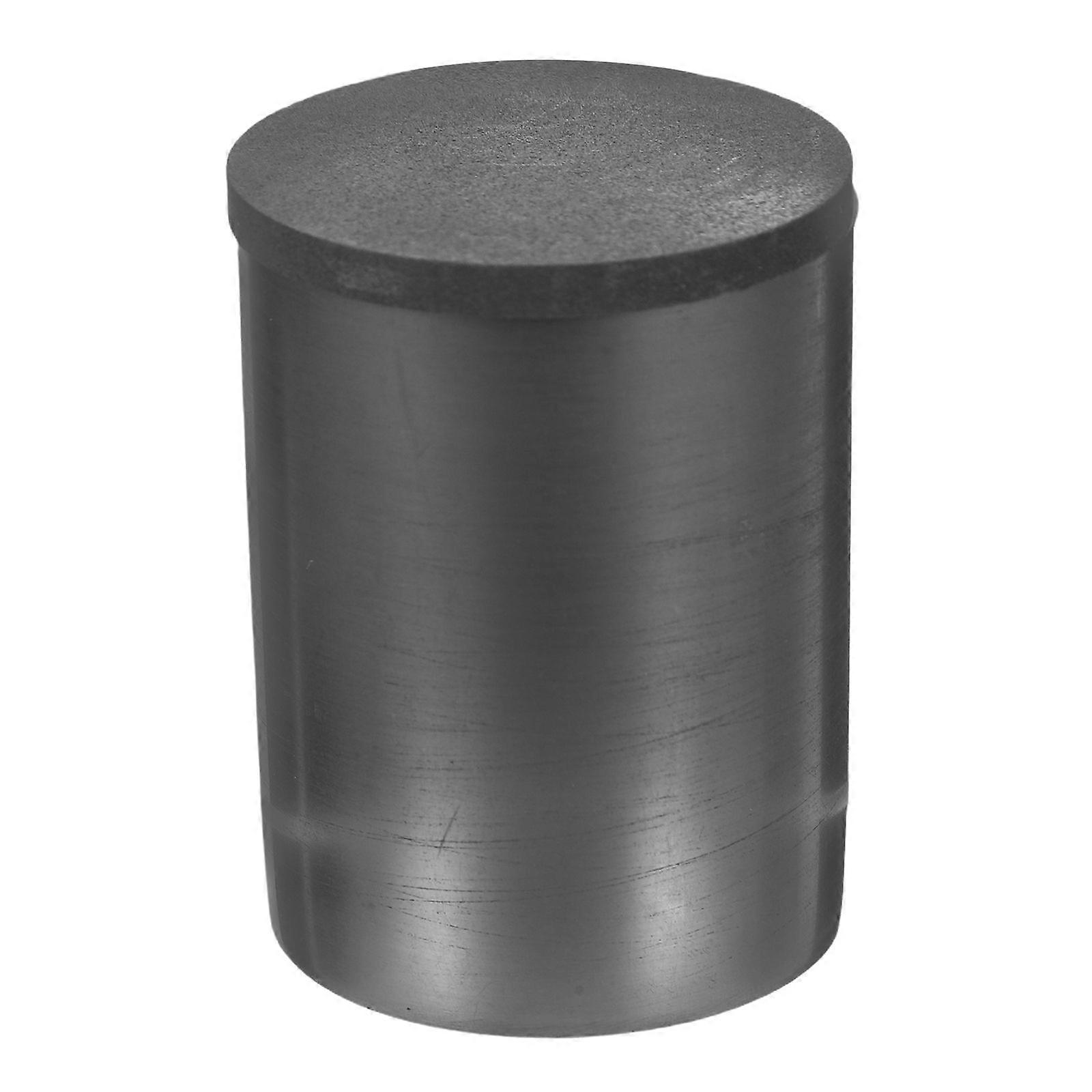 High-Temperature Graphite Crucible with Lid Reusable Graphite Mold  Metal Refining Tool  for Gold Silver Melting Lab Foundry Use