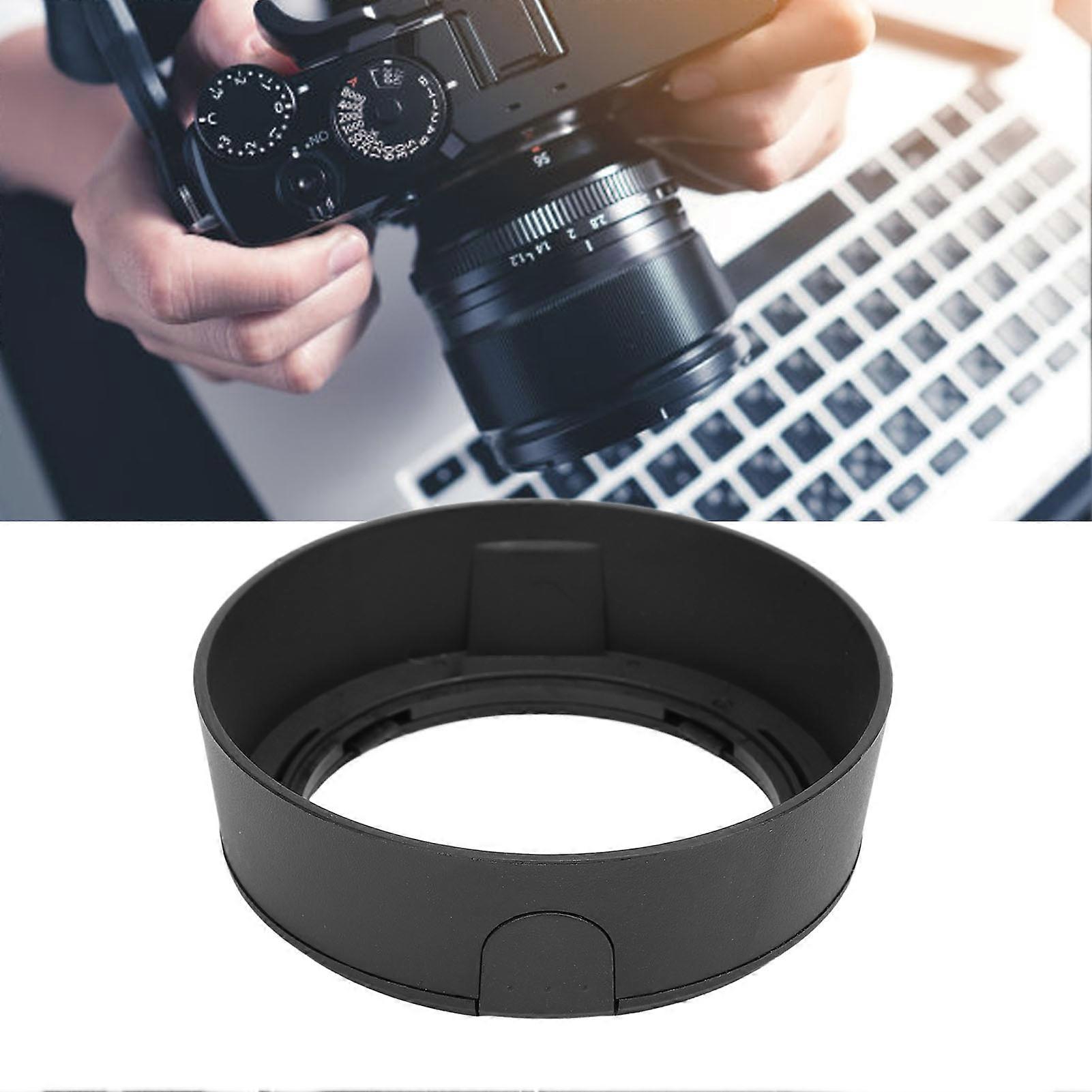 HB 45 相机镜头遮光罩遮光罩双面圆形镜头遮光罩适合 D5100 D3200 D60 18 至 55mm 镜头黑色
