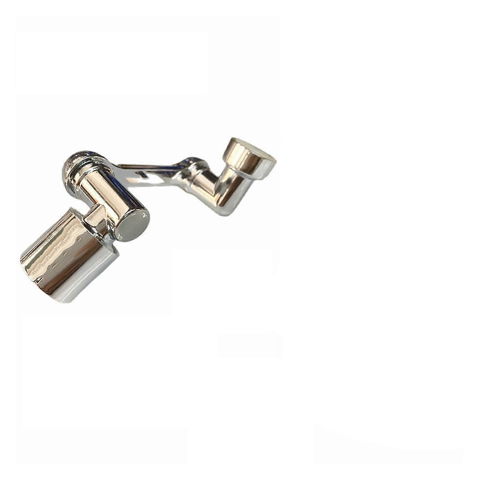 Universal 1080° Rotate Kitchen Faucet Extender Aerator Plastic Splash Filter Kitchen Washbasin Faucet Bubbler Nozzle Robotic Arm ,Easy to Install