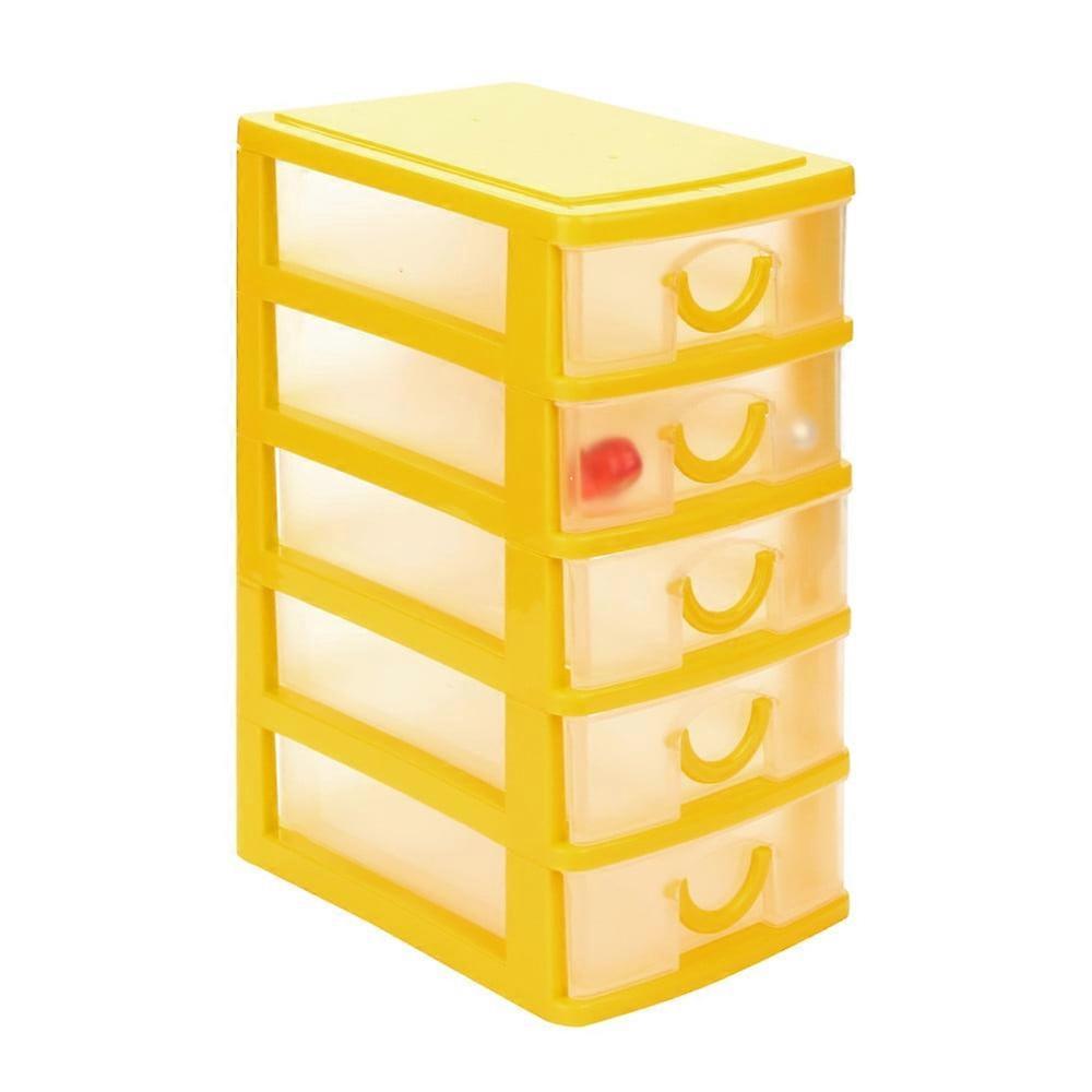 Durable Plastic Mini Desktop Drawer Sundries Case Small Objects