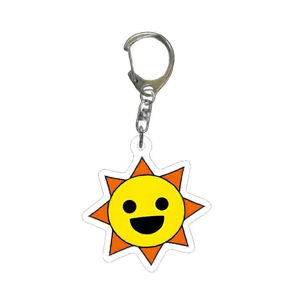 Sprunki Keychain Unique Design Acrylic Charm For Keys And Bags Durable Handcrafted Accessory
