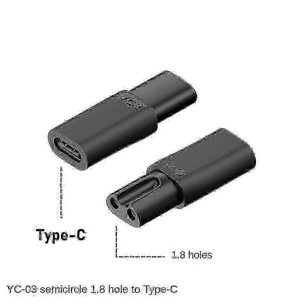 Conversion Plug For Shaver Clipper Convenient Type-c Female For Shaver Clipper Suitable For Electric Clippers