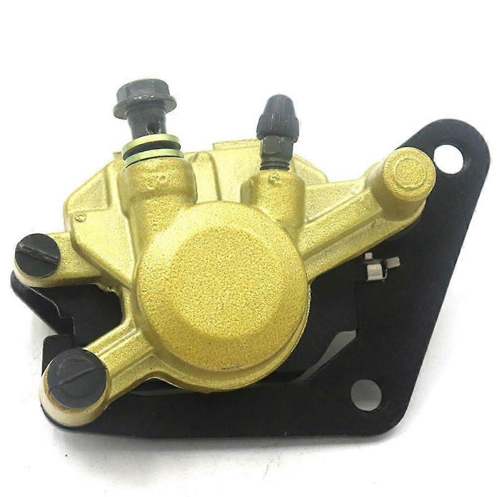 Motorcycle Front Brake Caliper Set With Pads Kit Compatible With YBR125 YB125 20022014 Models