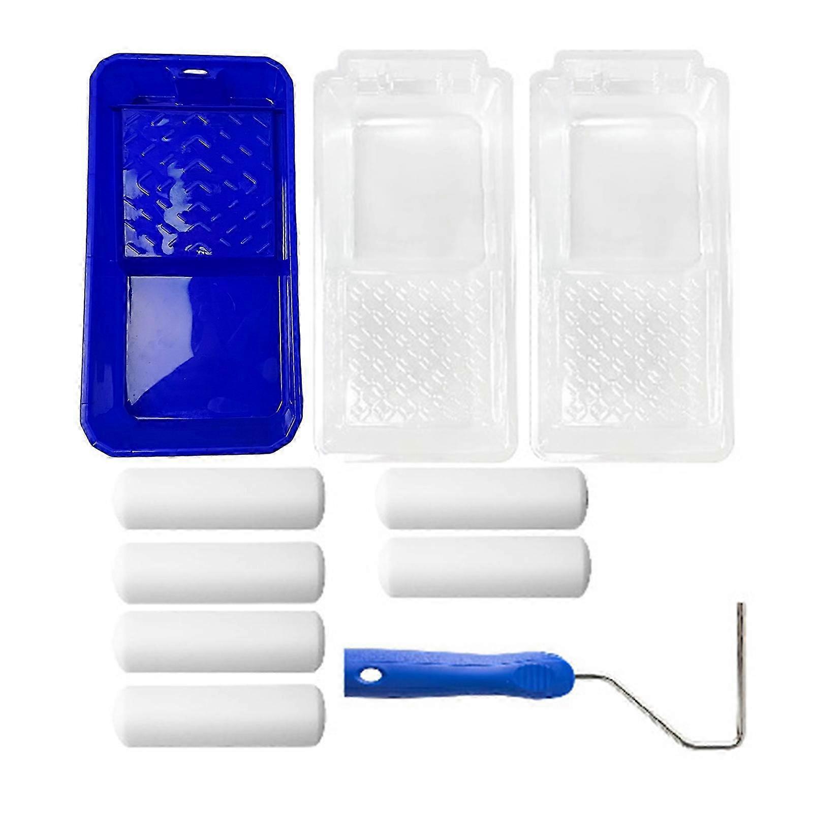 Highly Density Small Foams Paint Roller 4" Foams Paint Brush for Difficult Area Easily Paint in Small Area Precise Paint