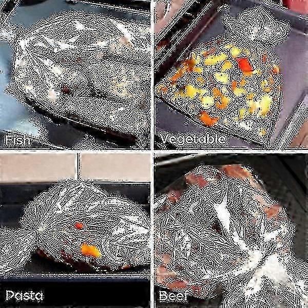 10 قطع كيس تحميص كبير 61 * 48 سم آمن في الفرن أو الميكروويف