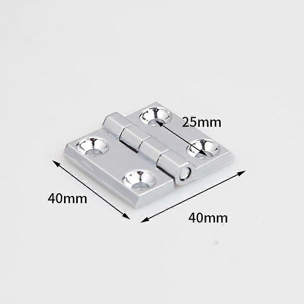 Surface Mounted Square Folding Hinge 40/50/60mm Cabinet Hinge  Distribution Cabinet