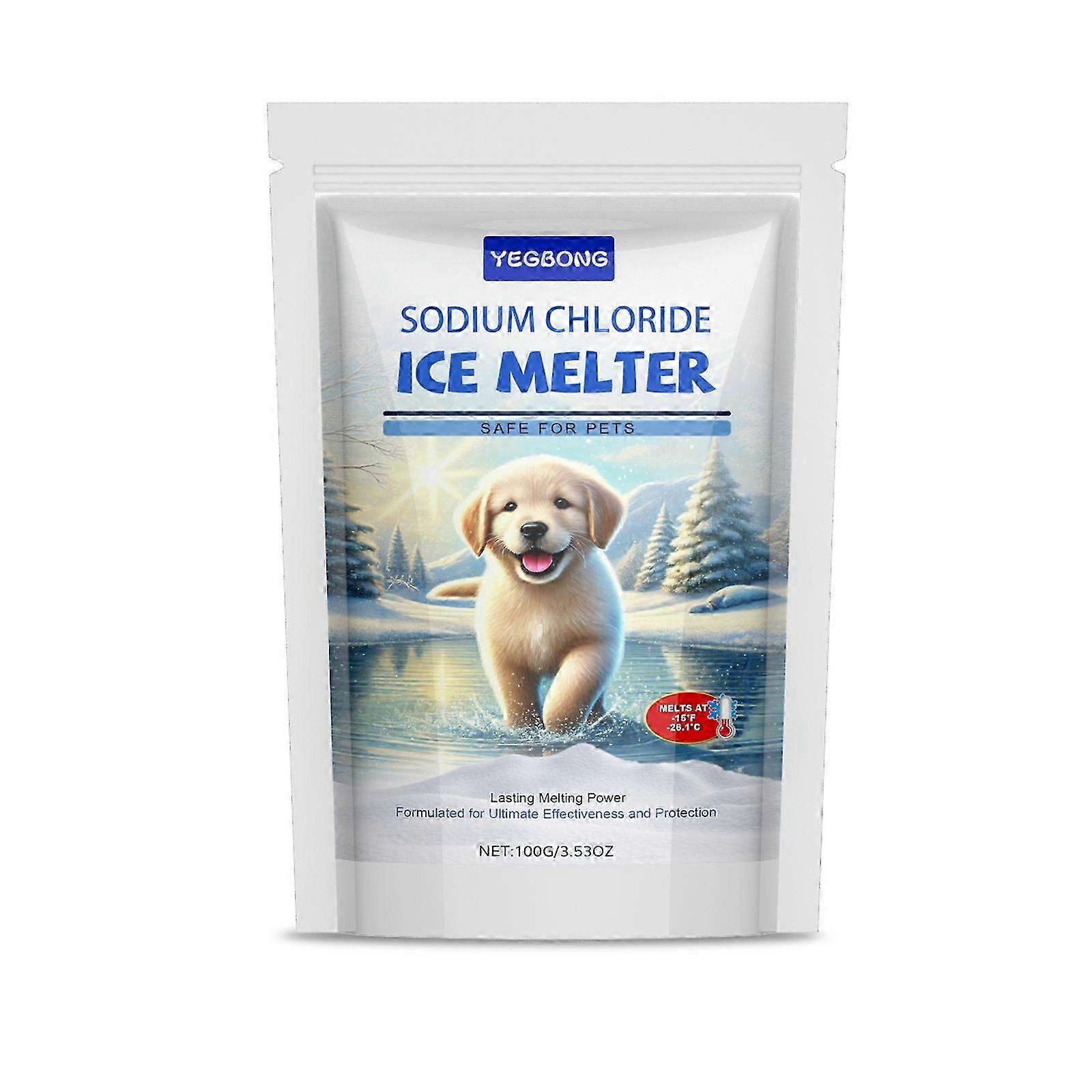 Yegbong Pet De-Icing Agent: A Pet-Friendly De-Icing And Snow-Melting Agent For Cleaning Ice On Floors And Streets In Winter