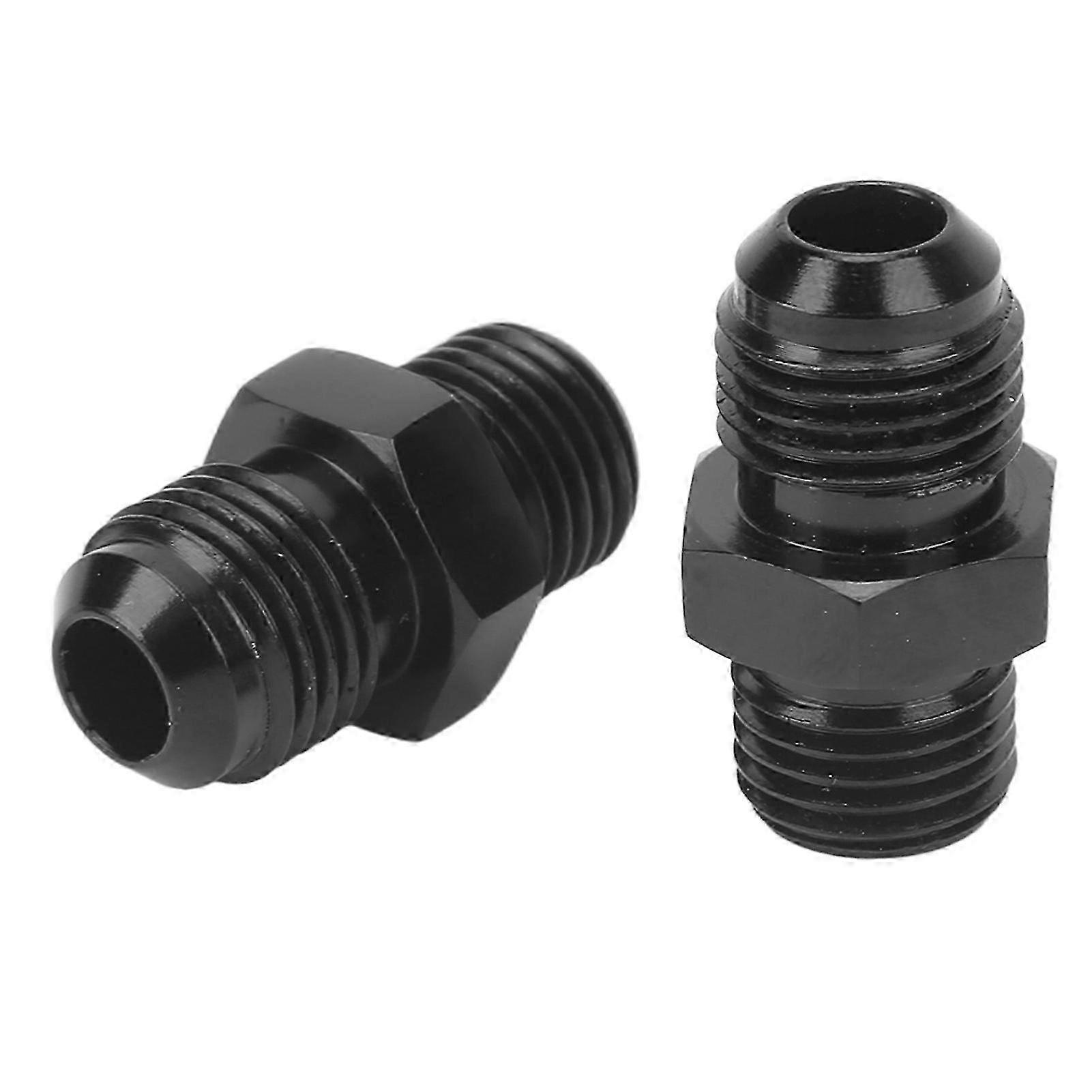 تركيبات محول مبرد زيت ناقل الحركة 6AN ذكر مضيئة إلى 1 / 4NPSM استبدال محول خرطوم ل 4L80E 19972007 f54