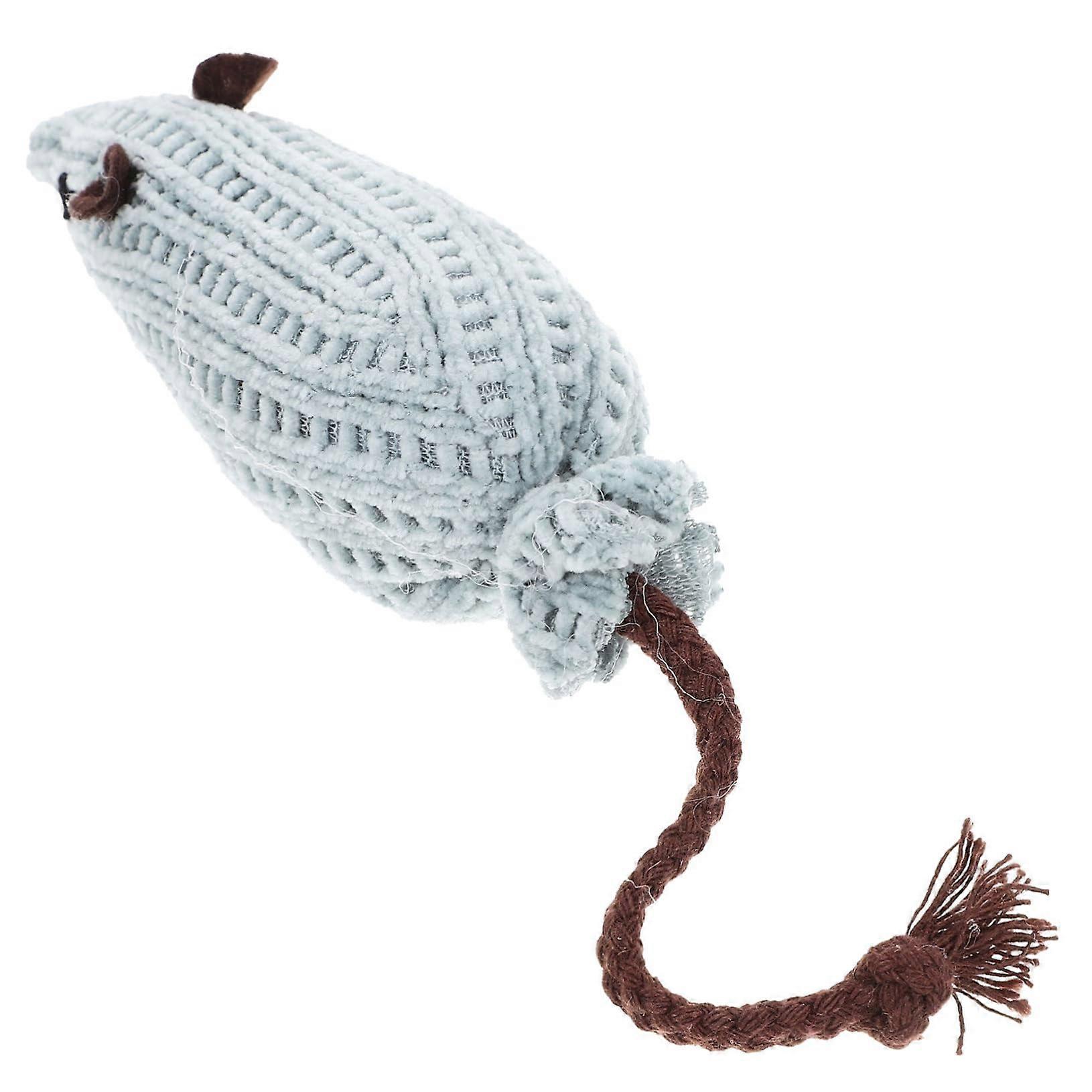 Catnip Plush Mouse Toy for Cats – Soft Durable Chew Plaything for Indoor Kittens Stress Relief