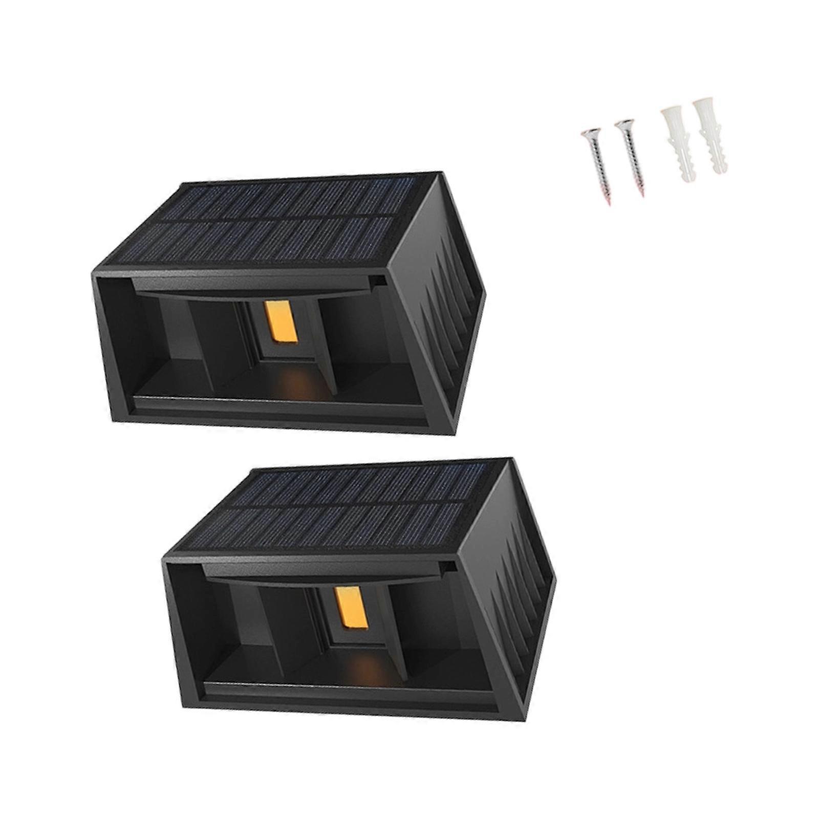 Solar Lights with High Brightness and Waterproof Designs Solar Illuminations Plastic Texture for Garden and Fence Multicolor
