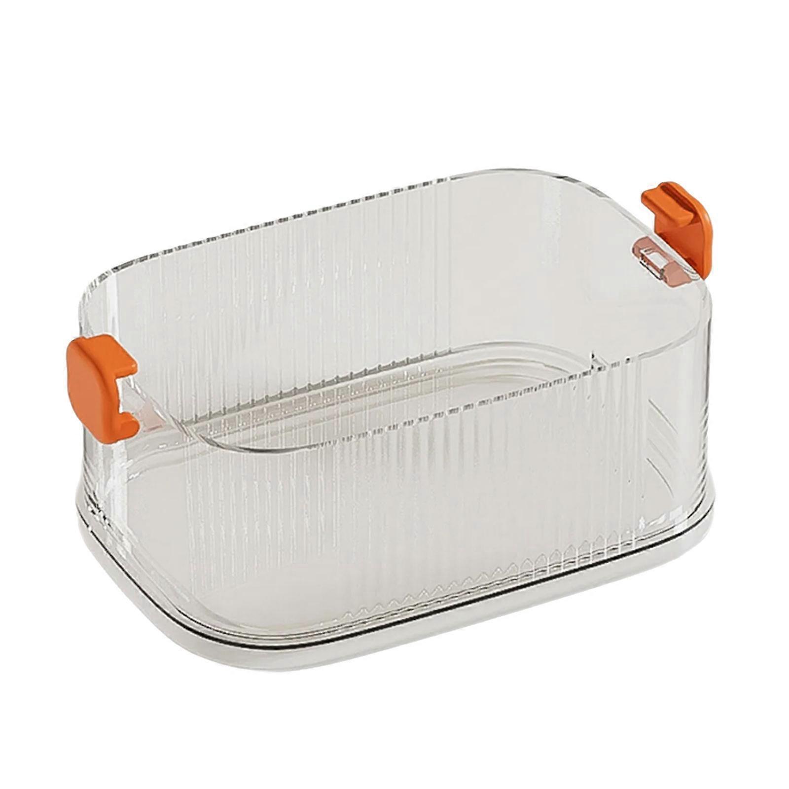 Space Saving Stackable Kitchen Storage Container Airtights Seal Clear Jars for Spice Grains Storage Multicolor