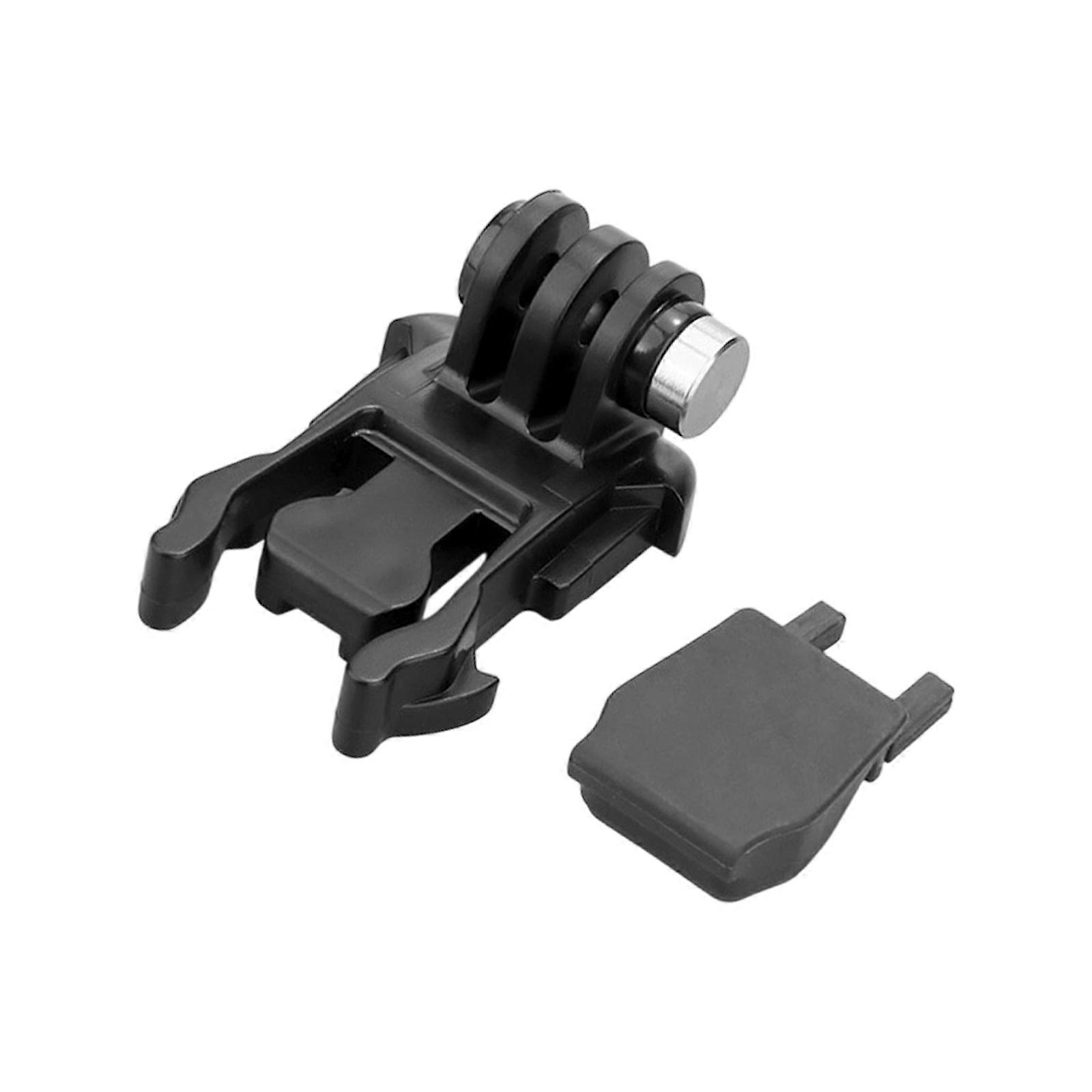 ABS Quick Release Buckles L Shaped Action Camera Mount Featuring Toolless Installation And 360 Rotations Multicolor