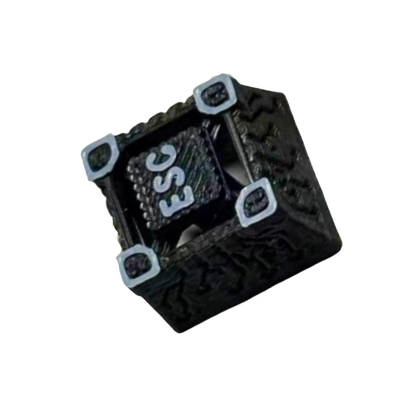 Funny ESC Keycap For Mechanical Keyboard OEM Profile Interesting Keycaps Shine-through Base Keycap Multicolor