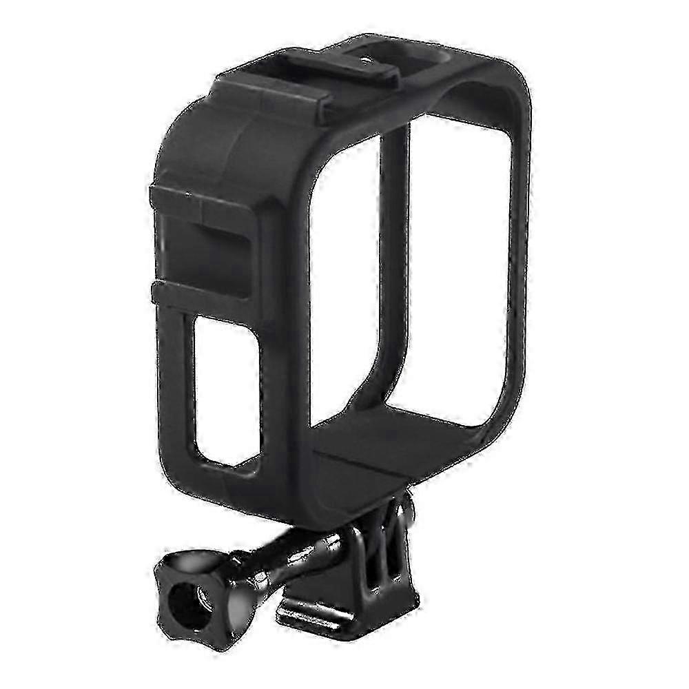 GoPro Max 360 Protective Frame Case, ABS Mount Cover with Cold Shoe & Side Open Design, Easy Install