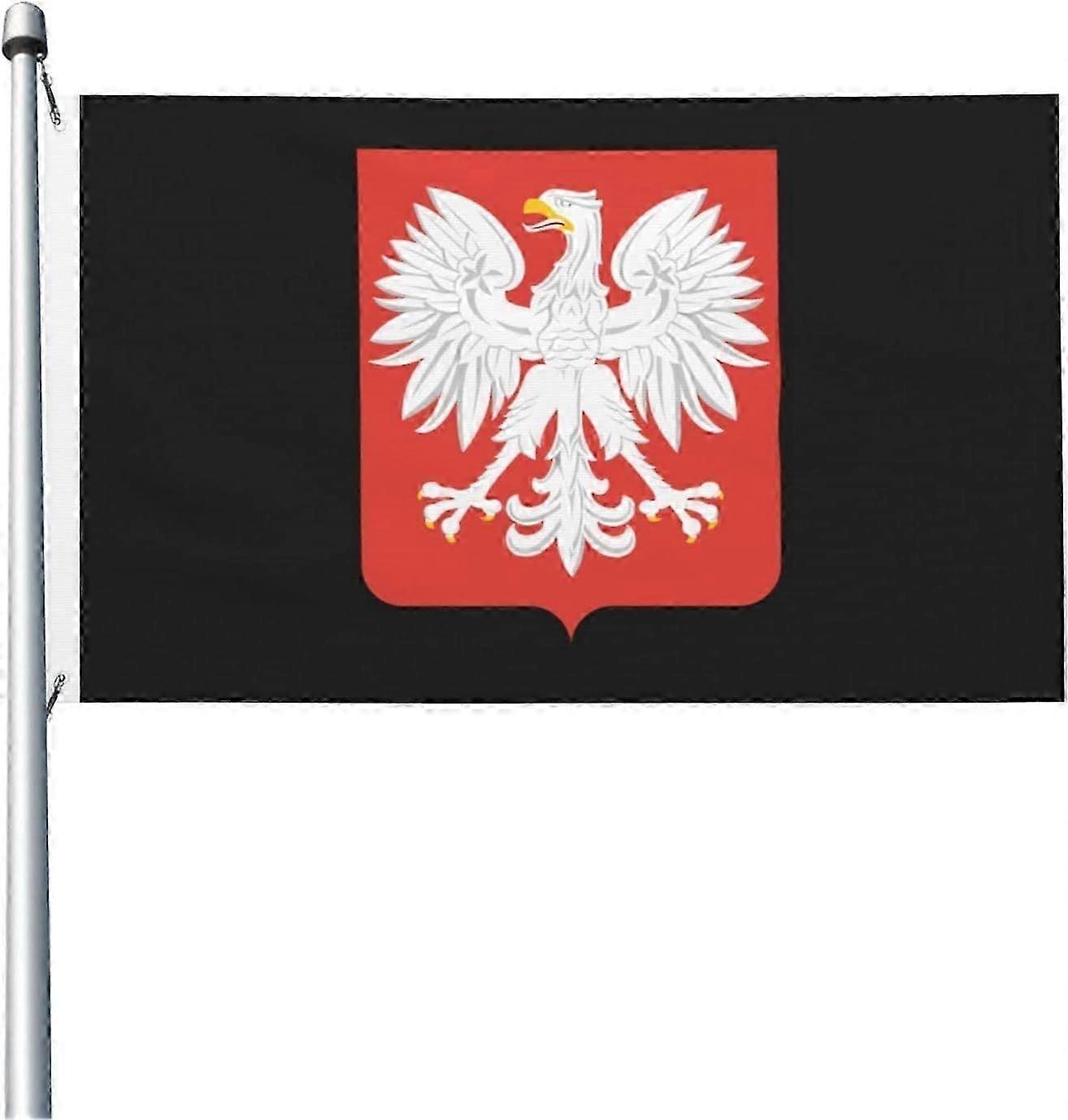 Coat of Arms of Poland Flag Mode A-3230
