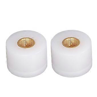 2Pcs Wifi Mini Antenna 2.4G High Gain Outdoor Waterproof Short Glue Stick Thumb for Smart HomeWhite