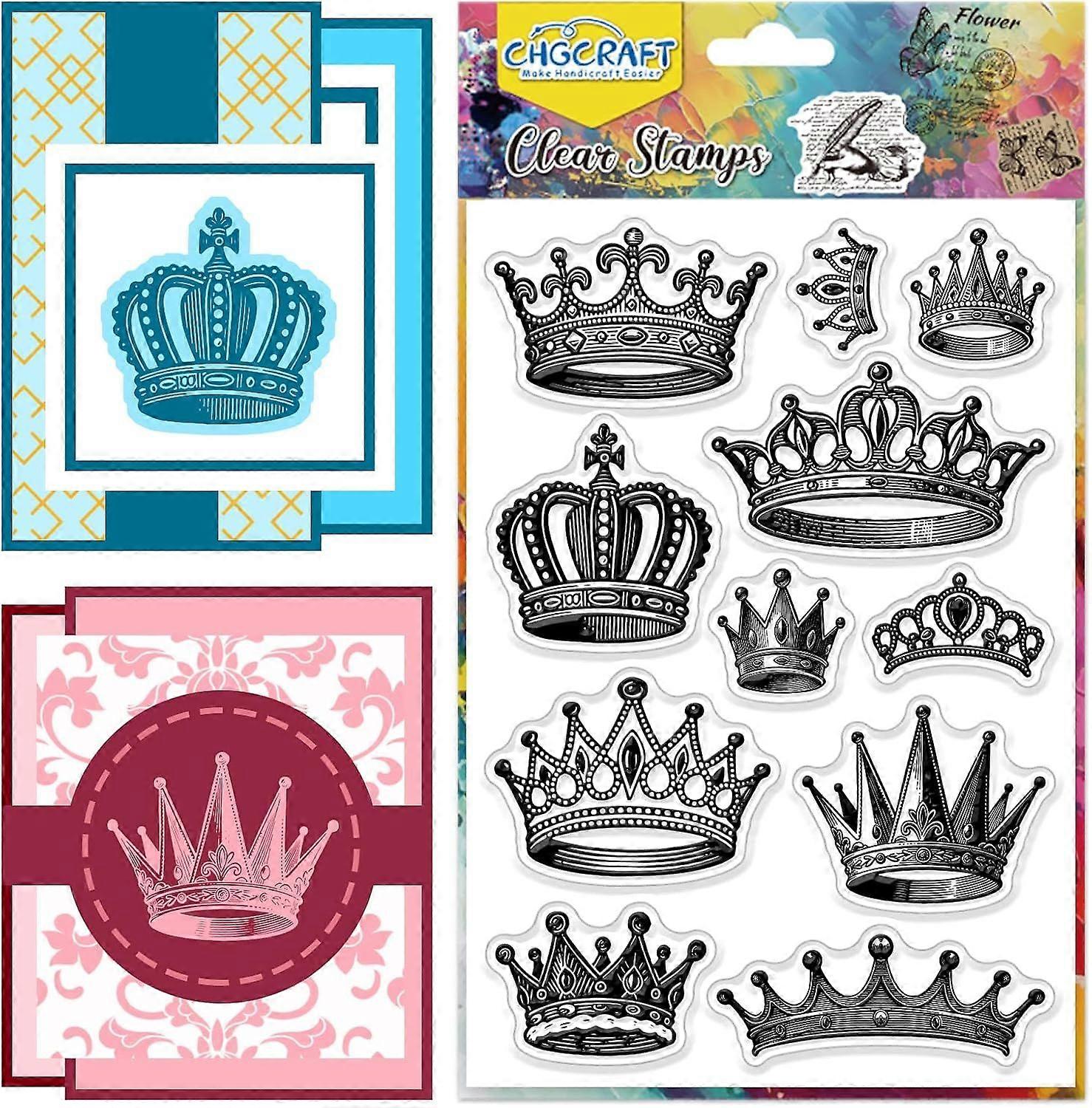 Realistic Print Pattern Clear Stamps Transparent Embossing Silicone Stamp Seal for DIY Scrapbooking and Card Making Paper Craft Decor 6.3  4.3 Inch