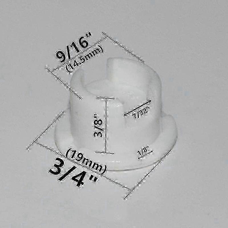 12pcs Tape Lock Button Plug Plastic Bottom Rail Cord Cover White Color Tape Lock Plug Blinds Accessory for Horizontal Faux Wood Blinds Bottom Rail 202