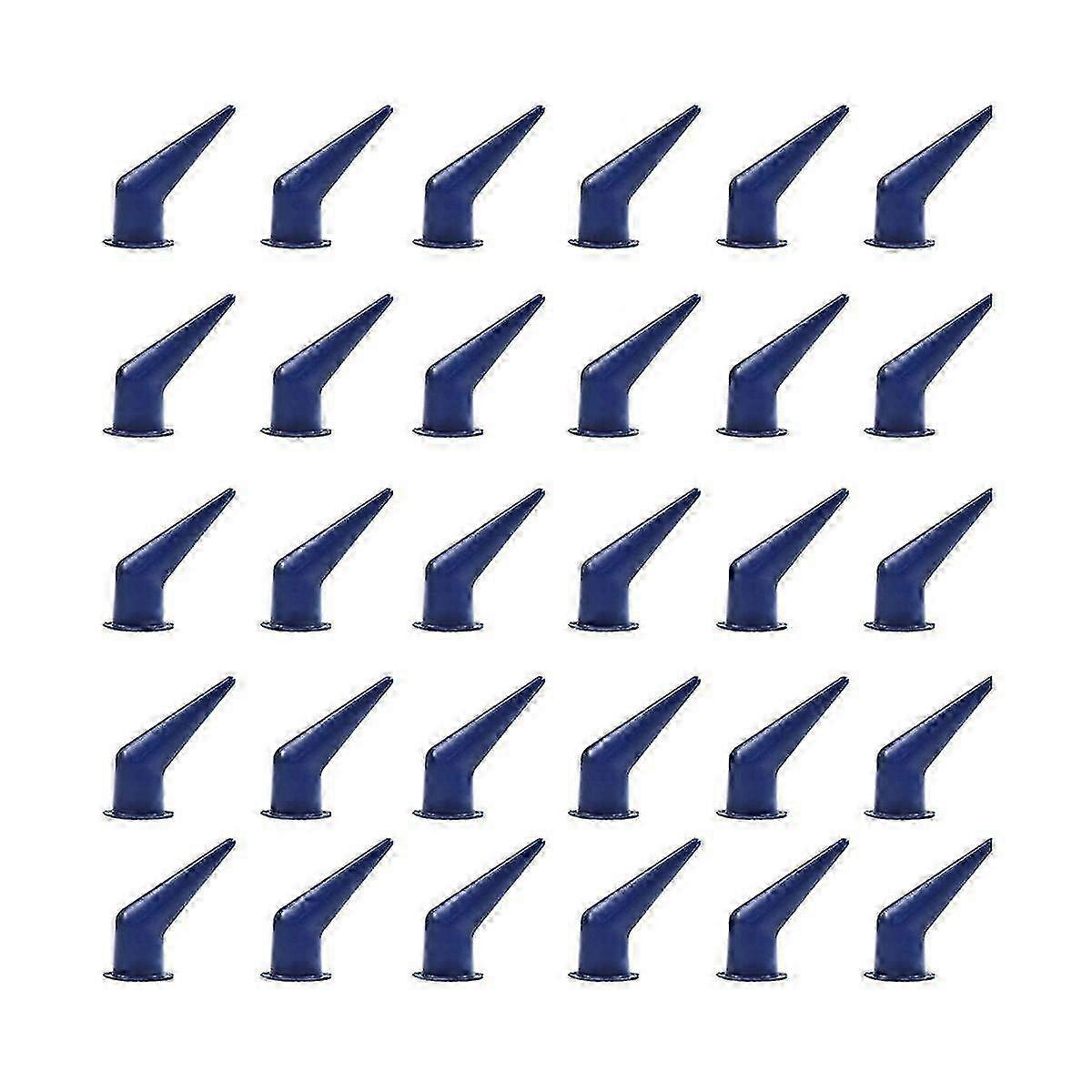 Bulk Caulking Nozzle for Applicator - 50 Pieces 45 Angle Nozzles