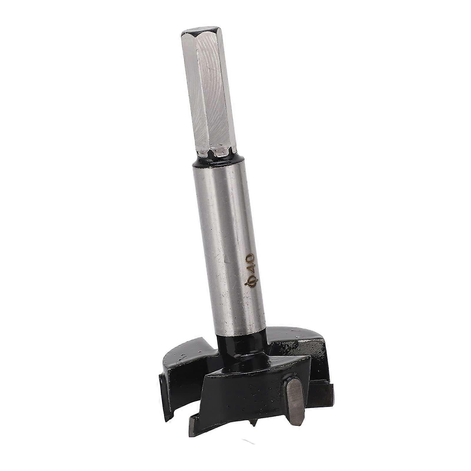 Drill Bit 40mm Carbide 3 Flute Hole Cutter for Woodworking Hinge and Smooth Wood Drilling