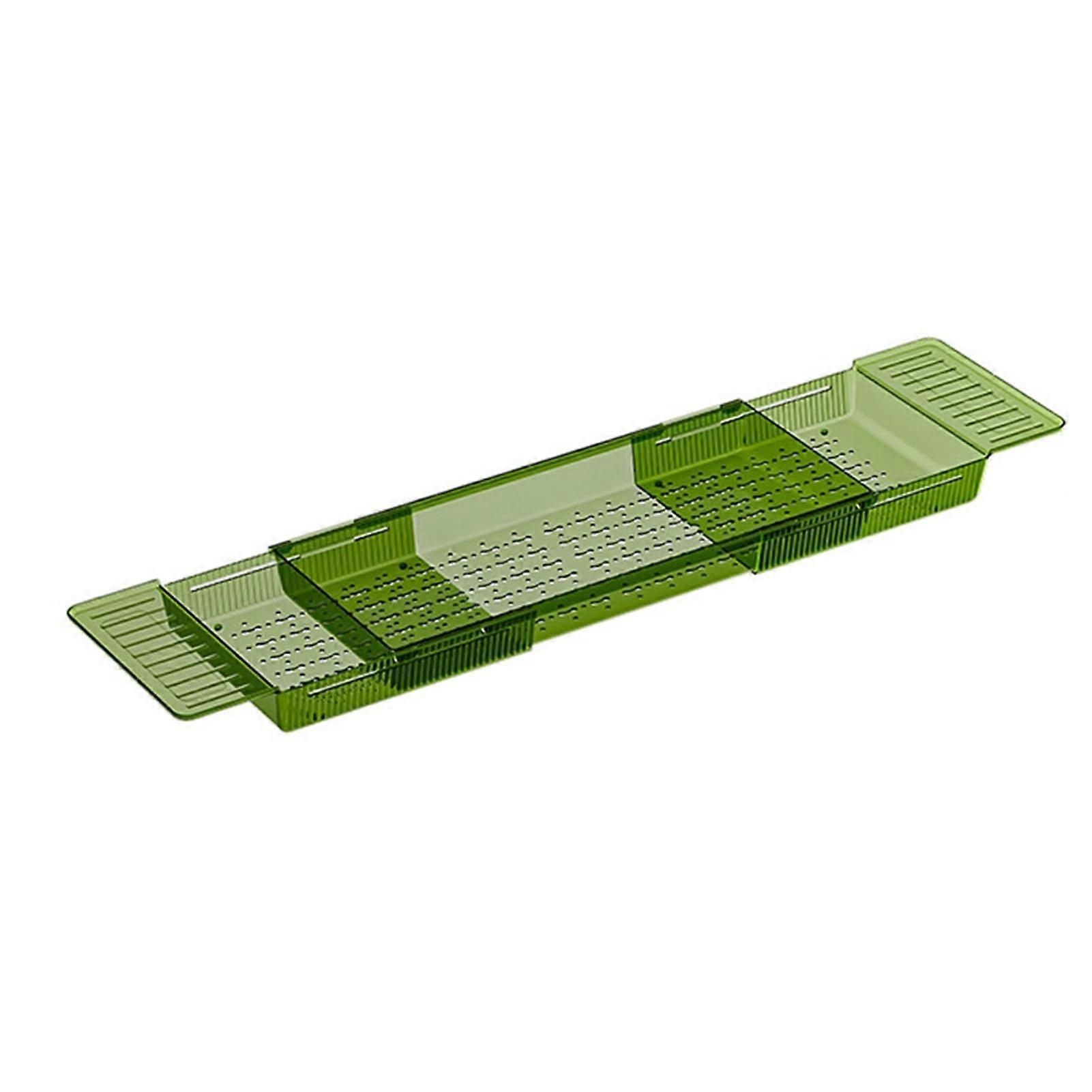 Bathtub Caddy Tray with Adjustable Shelf for Relaxing Home Spa Bath, Portable Freestanding (Color1)