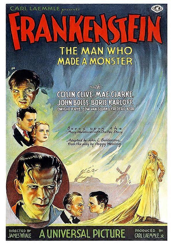 Frankenstein (1931)Stress Reliever Jigsaw Puzzle EB 5844