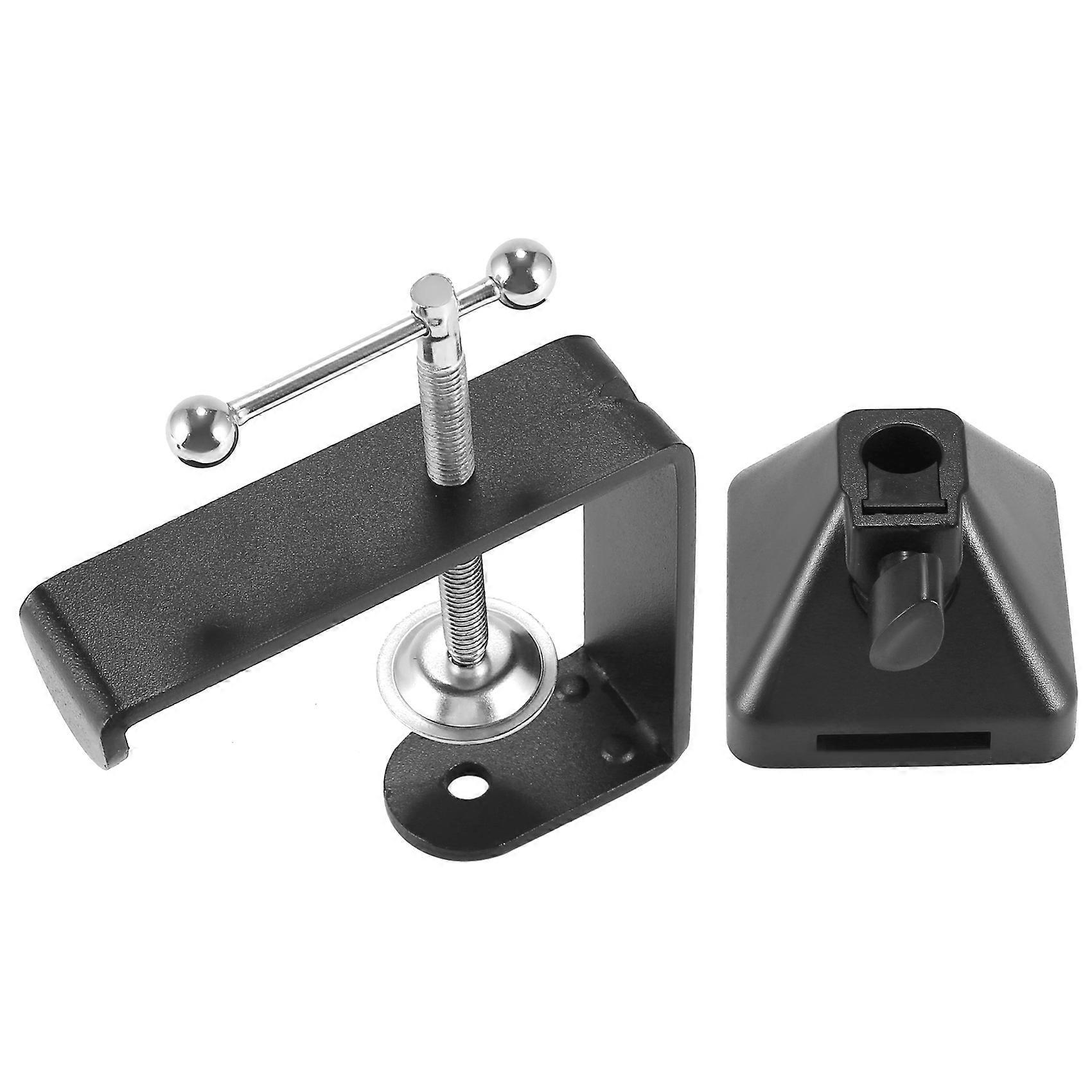 Table Mount Clamp, with Headset Hook for Microphone Suspension Boom