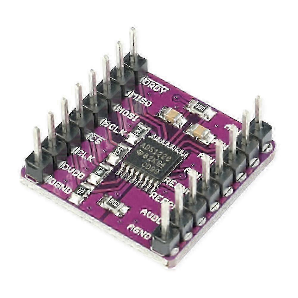 ADS1220 24-bit ADC module with I2C interface for low power applications