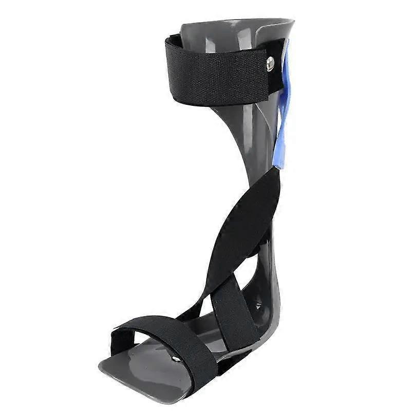 Ankle Foot Orthosis Foot Drop Brace with Ergonomic Curve Design for Walking and Stroke Recovery, Left XL