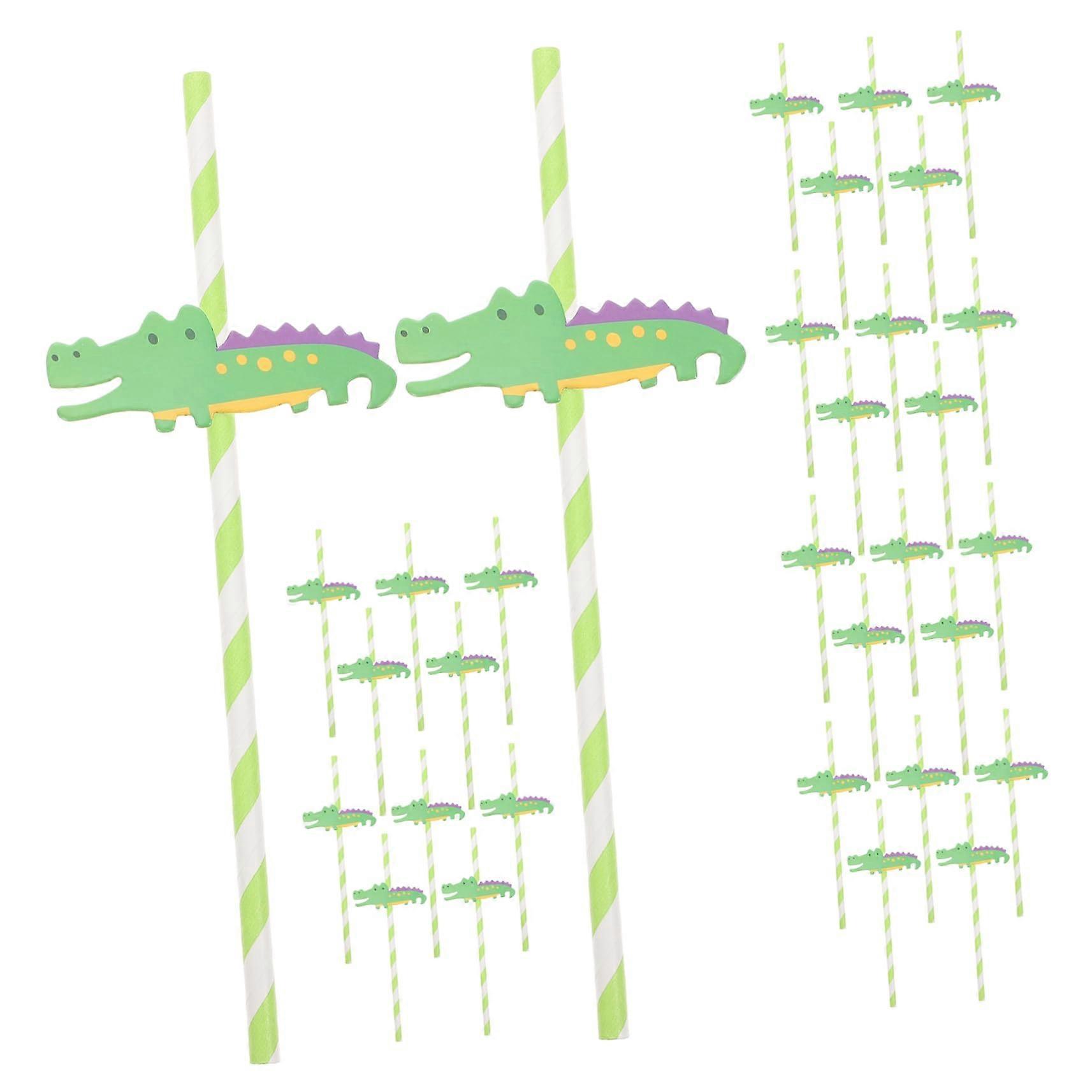 30PCS Colorful Biodegradable Paper Drinking Straws EcoFriendly Durable for Parties and Cold Drinks