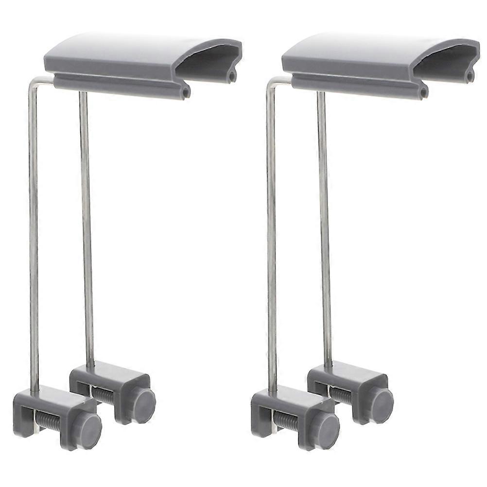 2pcs Aquarium Light Stand Led Adjustable Tank Mount Bracket Tank Light Holder