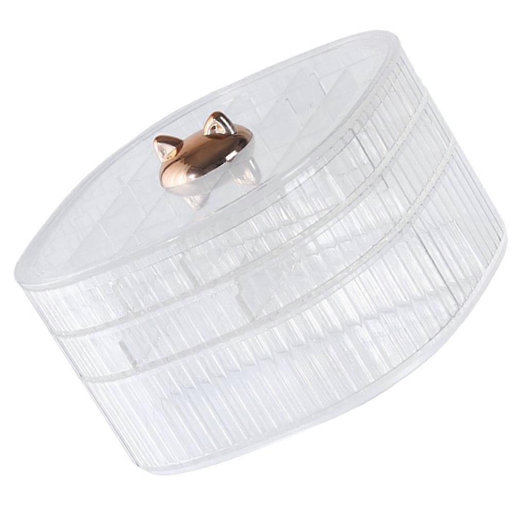 Transparent Stackable Jewelry Box for Storage 3Pcs Multi-Layer Organizer