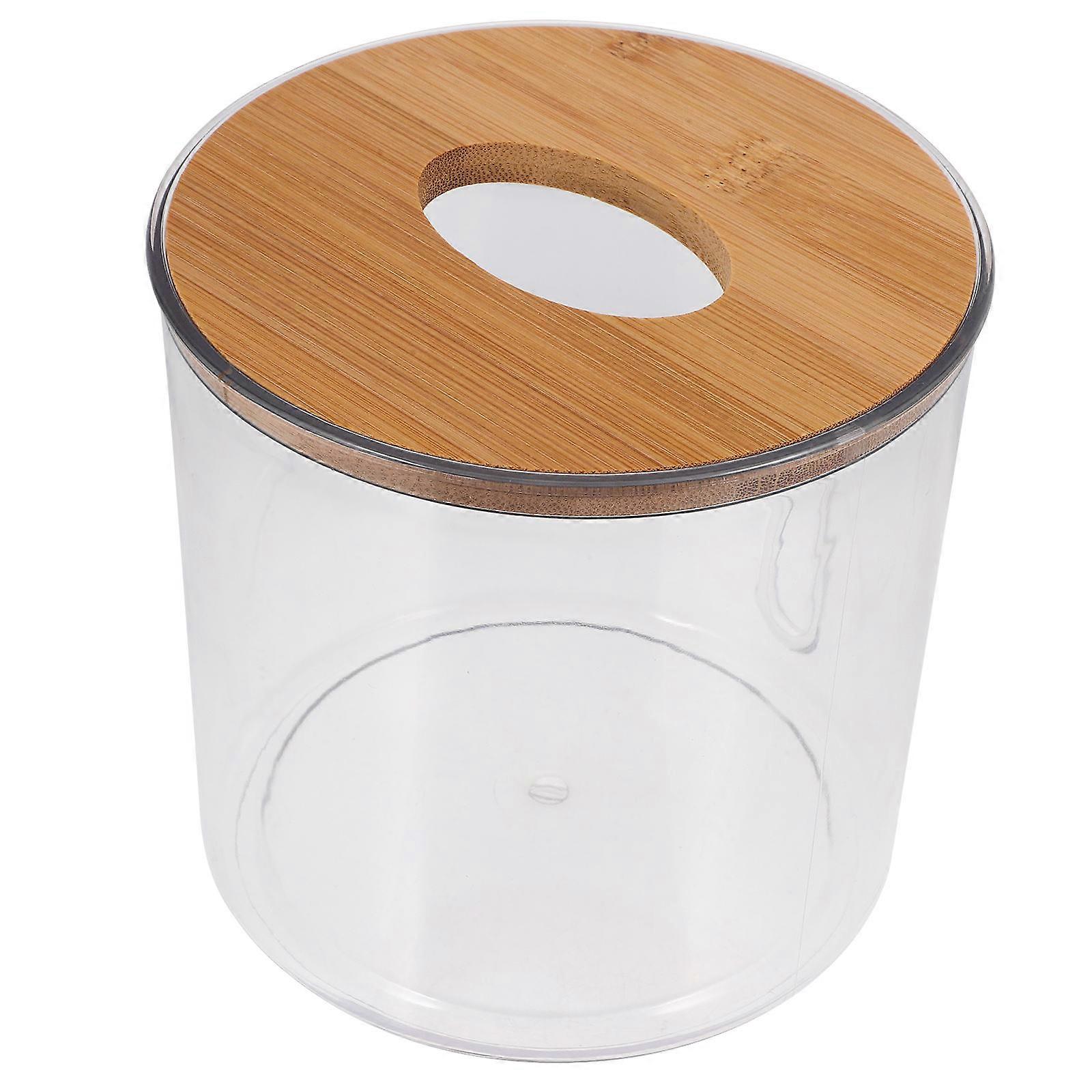 ABS Wooden Wall Mounted Tissue Box Wall Mounted Tissue Holder Box