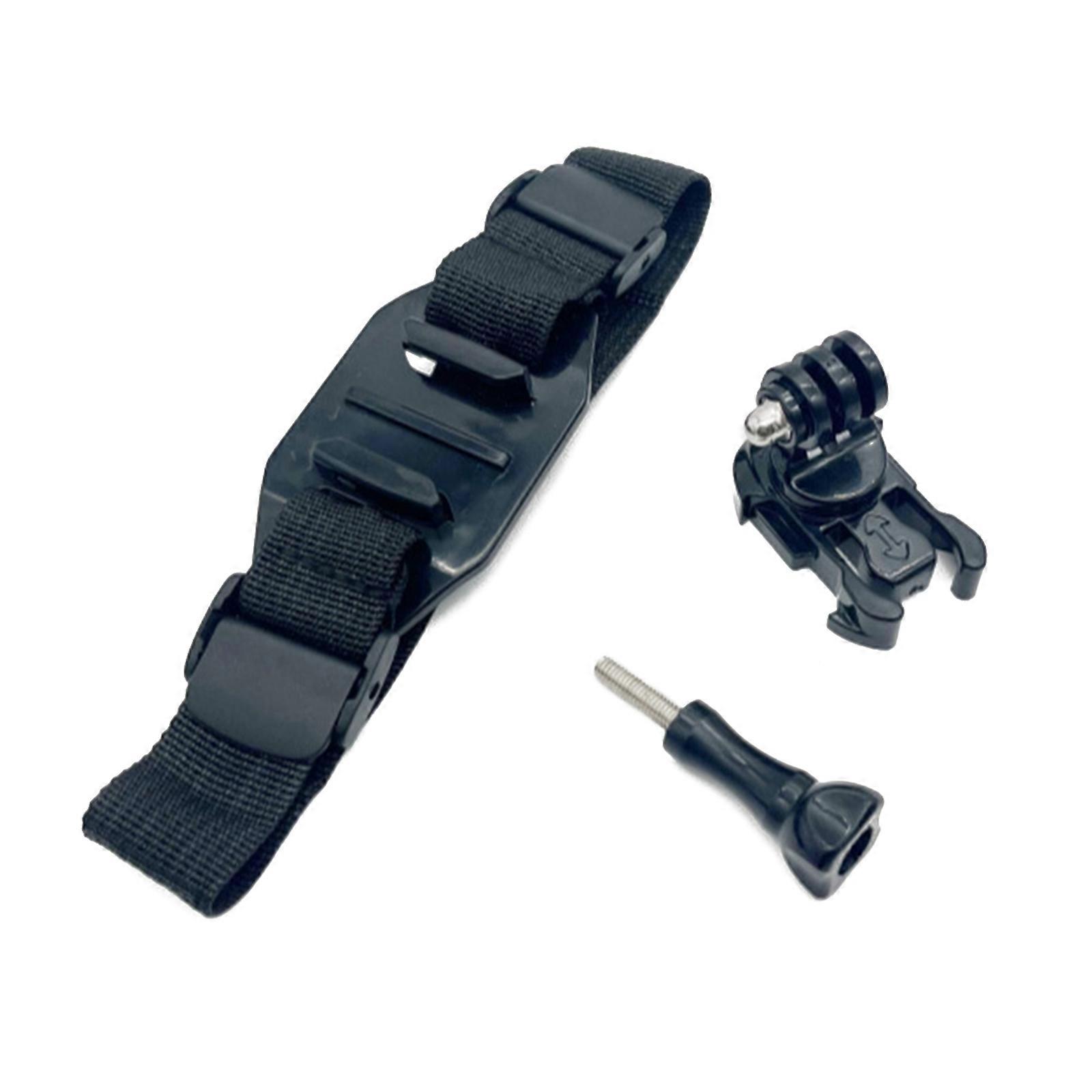 Universal Helmet Mount Adapters Straps Base For Multiple Action Camera Models for Wide Application Multicolor