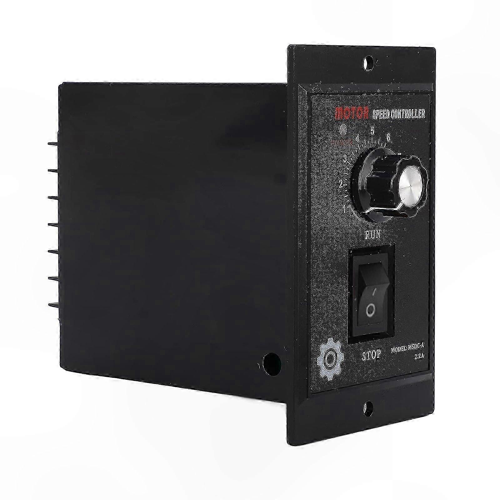 DC Motor Speed Controller with Forward Reverse Function, 180VDC Output, Adjustable 250W-500W Power Range, Durable Mechanical Design for Versatile Appl