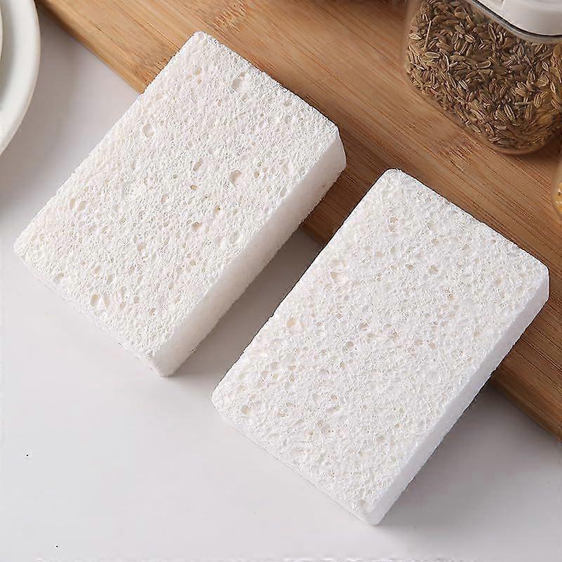 Wood Pulp Cotton Sponge rub Rectangular Compression Wood Pulp Sponge Absorbent