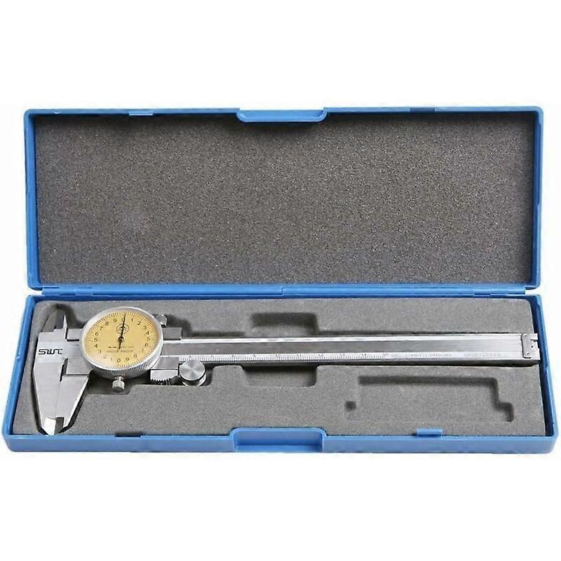 Stanless Steel 6 polegadas Shook Proof Vernier Caliper, / - 0.001" Precisão