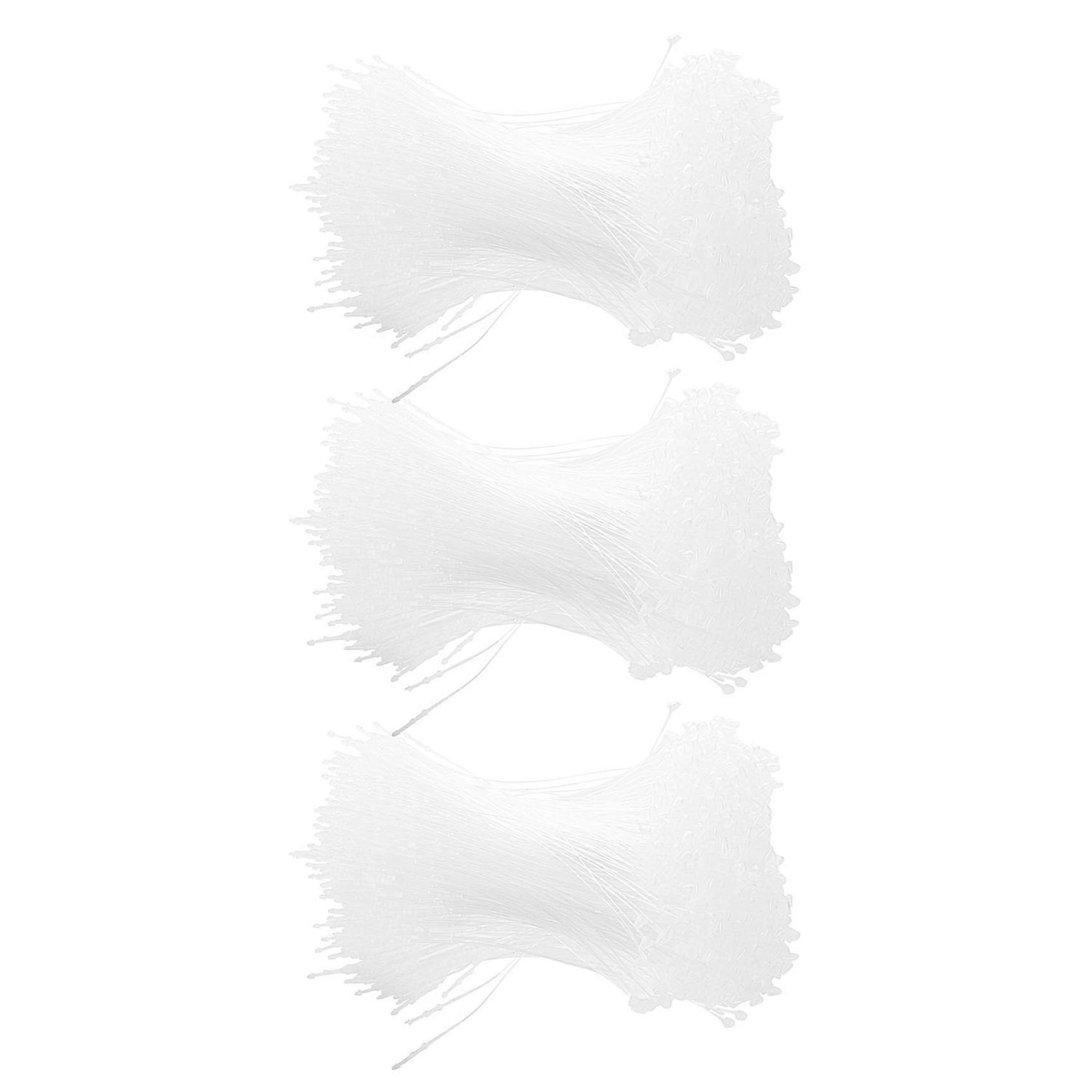 Plastic Snap Lock Pins Security Loop Tag Fasteners 3000PCS