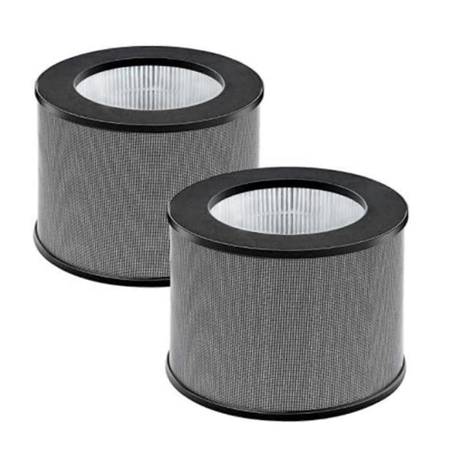 Air Purifier Replacement Filter for Taotronics TTAP006, 3in1 H13 HEPA, 2 Pack