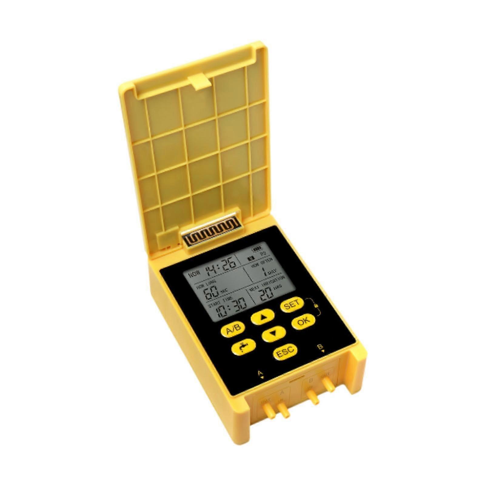 Automatic Drip Irrigation System Solar Powered with Smart Timer and Rain Sensor for Flower Pots