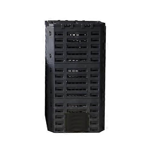 132 Gallon Outdoor Compost Bin Large Capacity Garden Composter with Efficient Ventilation and Easy Access