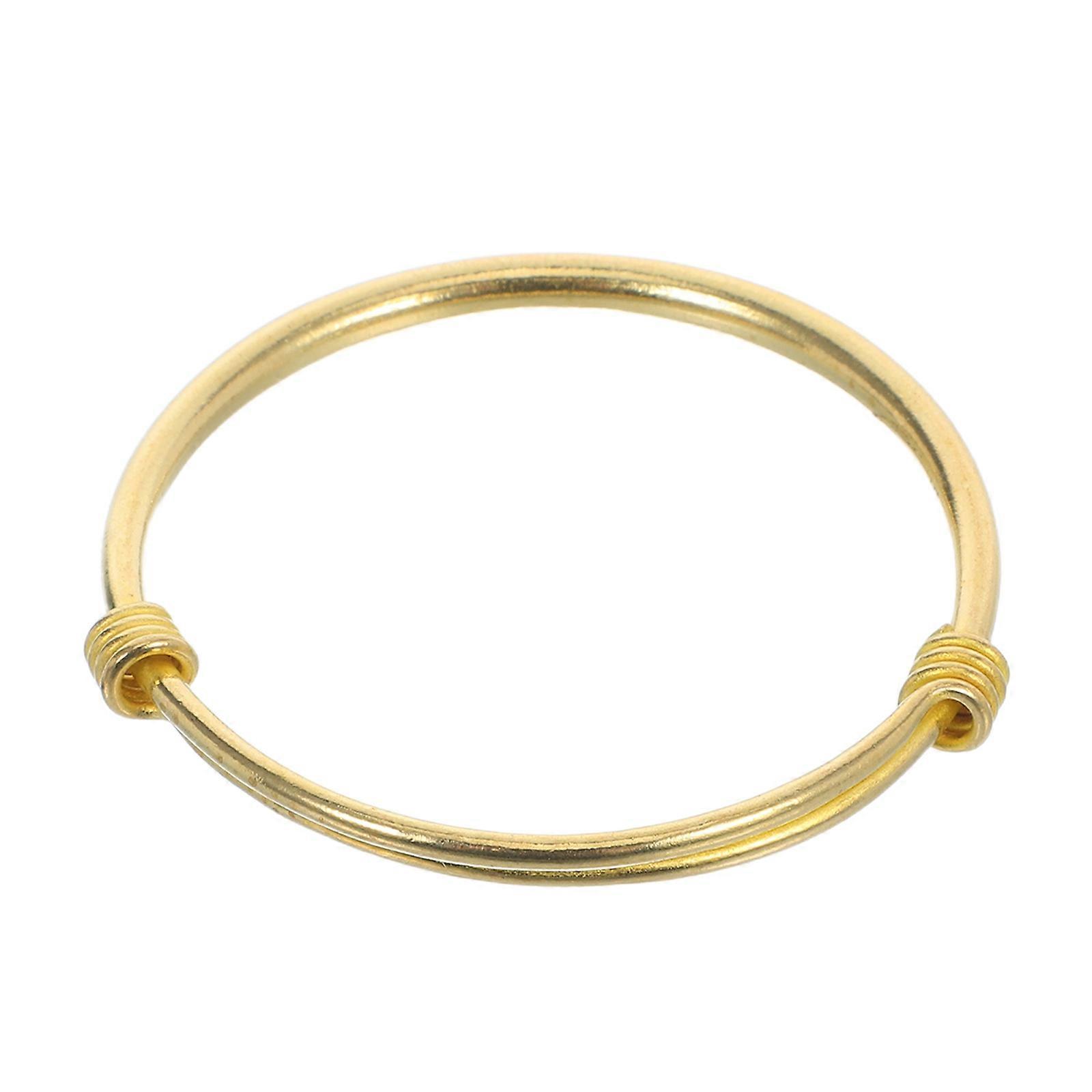 Fashion Copper Adjustable Push-Pull Bracelet Kids Bracelet Bangle