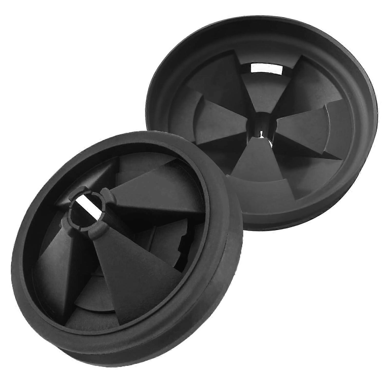 Garbage Disposal Splash Guard 3 3/8 Inch for InSinkErator Evolution, Quiet EPDM LeakProof Insert 2 Pack