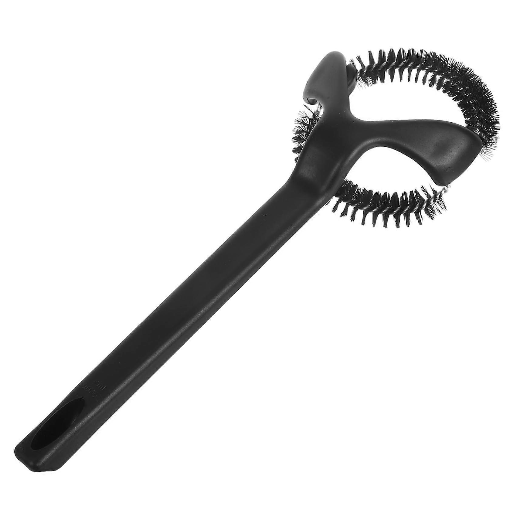 Coffee Machine Cleaning Brush with Deep Cleaning Arc Design for Espresso Grouphead Maintenance