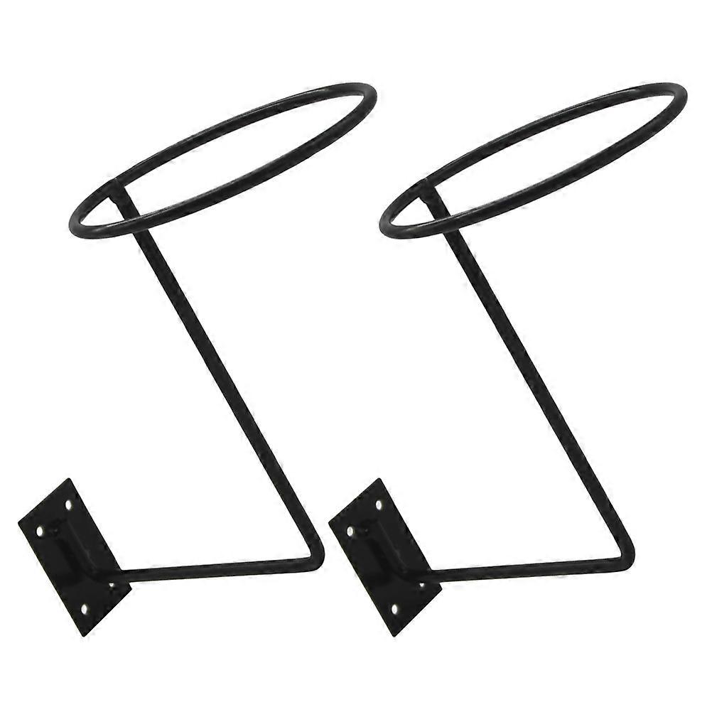 2Pcs Iron Wall-Mounted Holder for Motorcycle Display