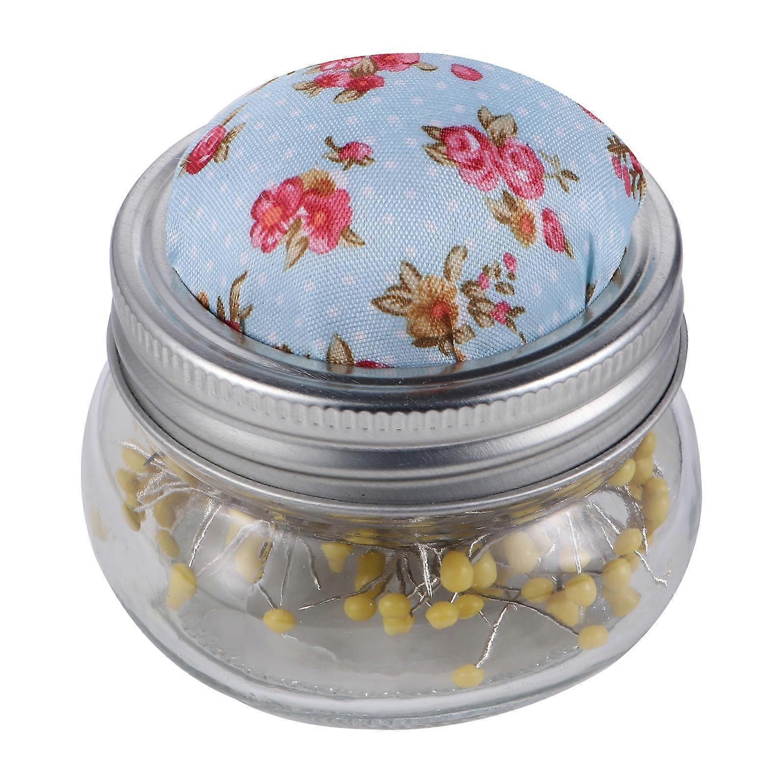 Sewing Tool Needle Organizer Container Assorted Color Carpet Making 8x8cm Beginners 1Set