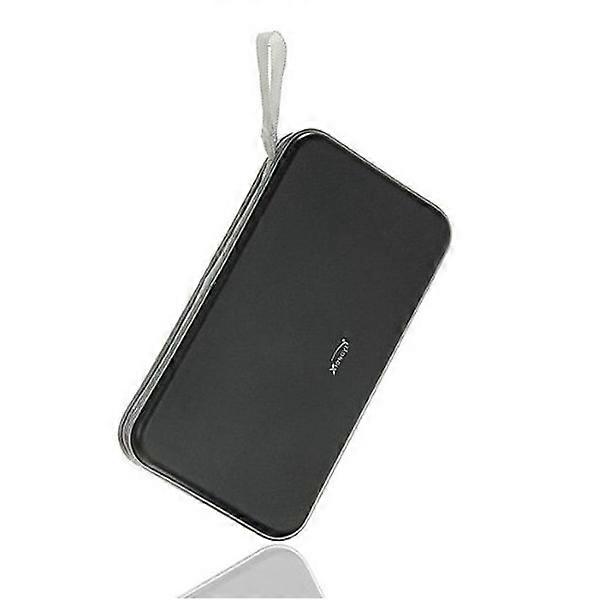 Cd Bag Black Plastic Holder for 80 Disc Dvd Storage Organizer