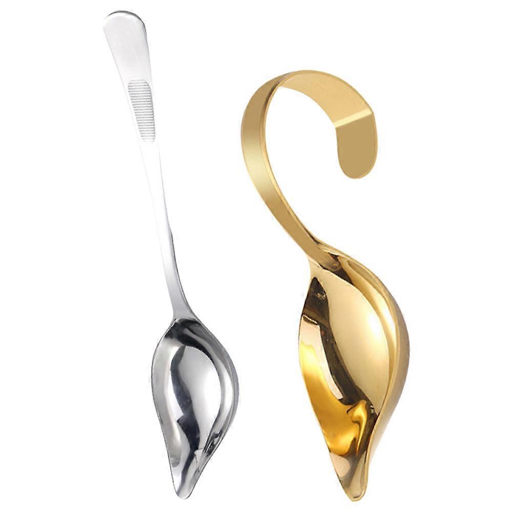 Metal Sauce Spoon for Cooking Sauce Serving 10Pcs Set