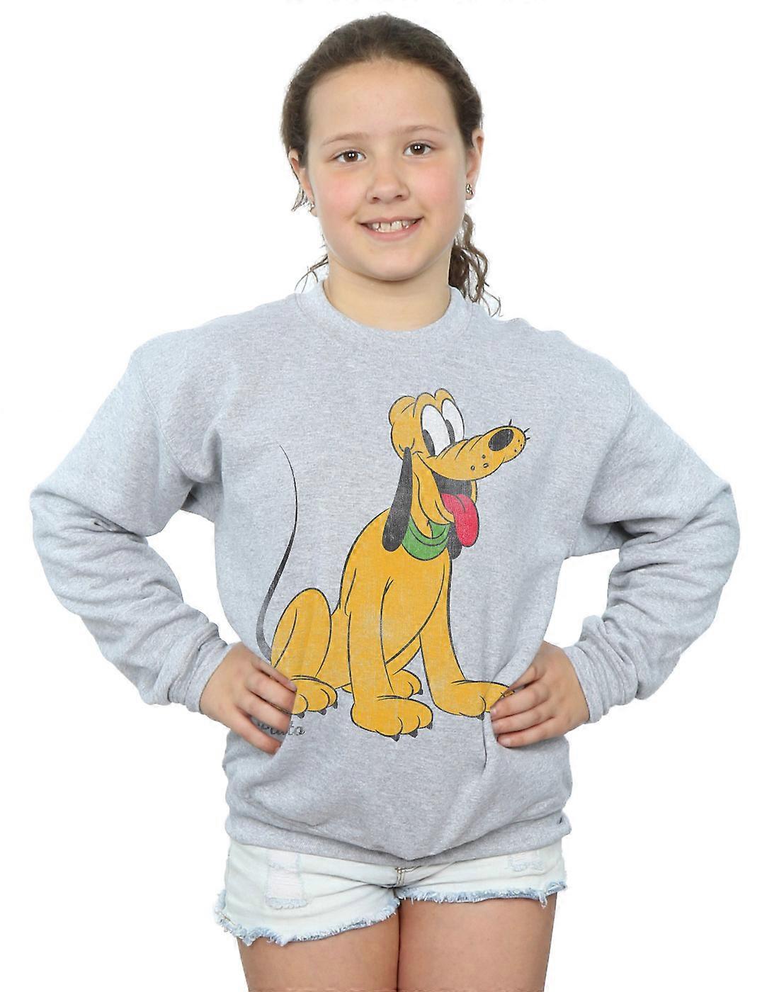 Disney Mädchen klassische Pluto Sweatshirt